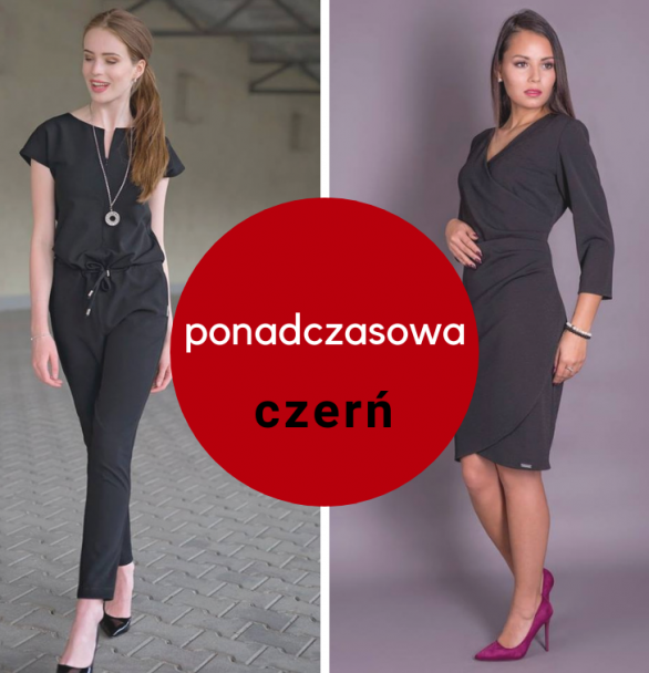 Elegancka czerń w kilku odsłonach