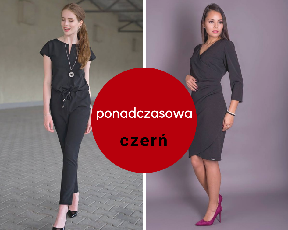 Elegancka czerń w kilku odsłonach